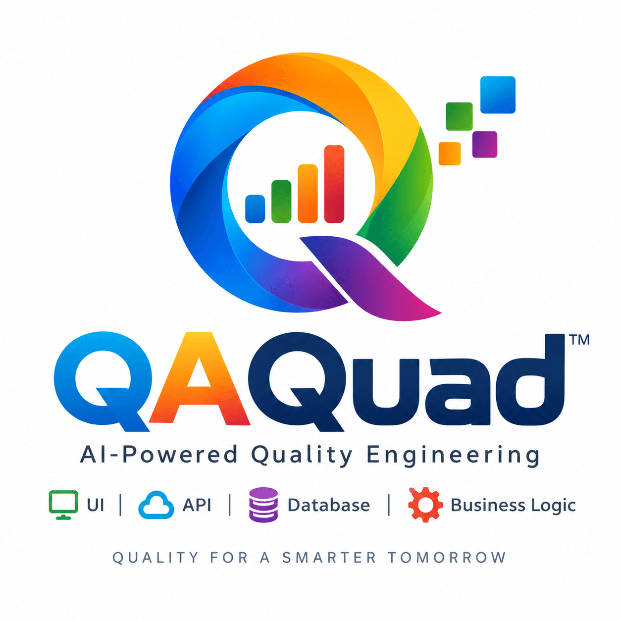 QAQuad Full Logo and Capabilities